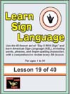Learn Sign Language
